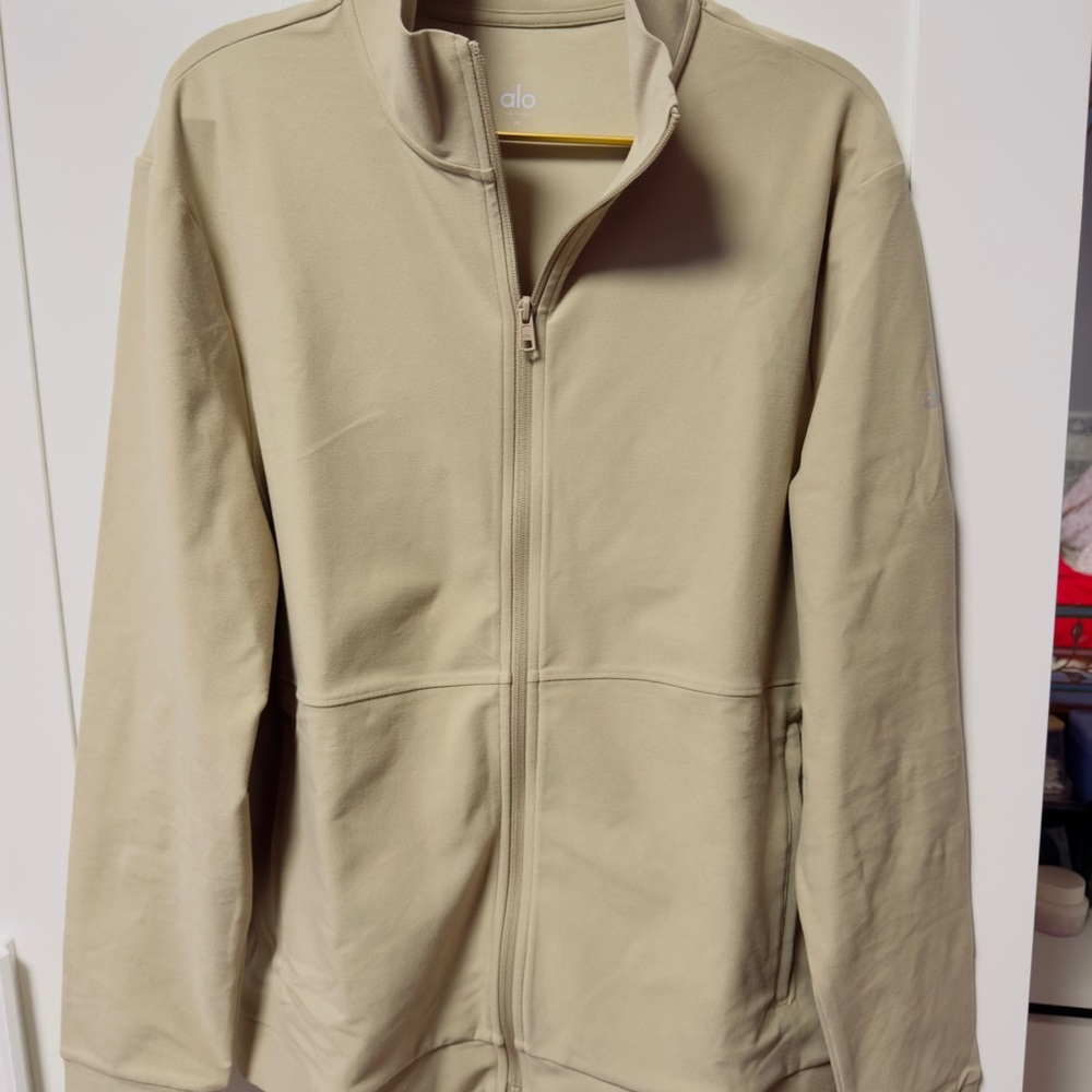 ALO Men's Conquer Max Mock Neck Full Zip